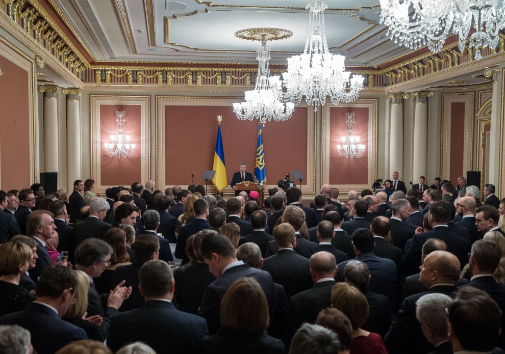 UKRAINE IS A SPECIAL PLACE ON THE MAP OF EUROPE AND ITS FUTURE IS BEING DECIDED HERE
