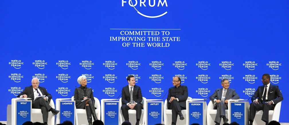 THE 48TH WORLD ECONOMIC FORUM BEGAN IN DAVOS