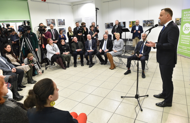 Анджей Дуда: в польсько-єврейських відносинах не криза, а непорозуміння