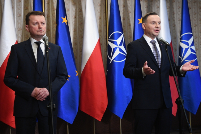 Президент і голова МНО висловилися щодо майбутнього оборонної системи Польщі