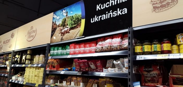 “Українська поличка” в польських супермаркетах
