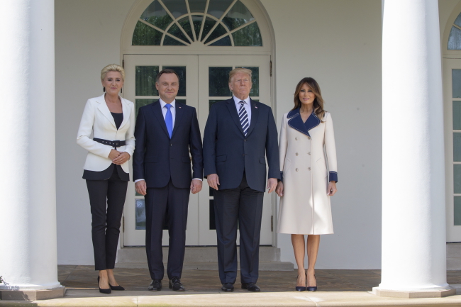 Зустріч президентів Польщі та США в Білому домі