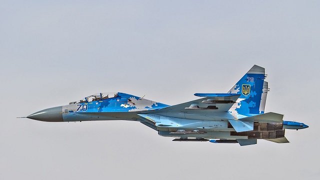На спільних авіанавчаннях з НАТО розбився літак Су-27