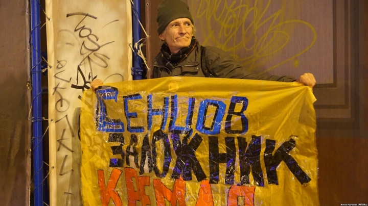 В Москве состоялась акция с требованием освободить крымских политзаключенных