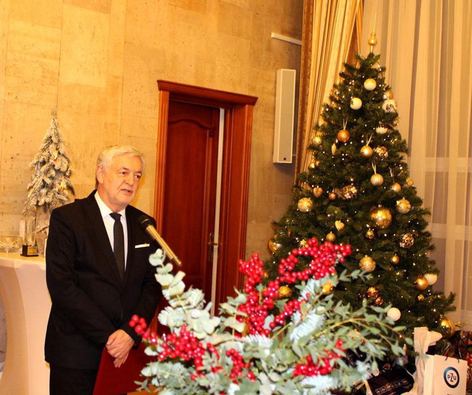 Урочиста Різдвяна зустріч МСППУ в Посольстві Польщі в Києві.