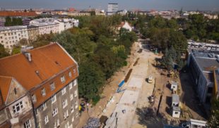 Вроцлав: нарешті збудують трамвайне покриття на вулиці Губській