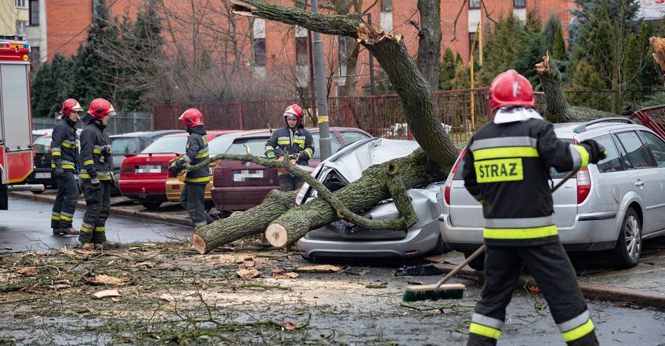 У Польщі занотовано понад 1000 втручань рятувальних служб у зв'язку зі штормом