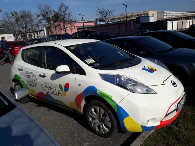 У Вроцлаві подорожчає оренда електричних автомобілів Vozilla