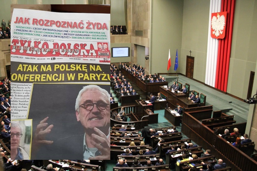 В парламенте Польши запретили продажу антисемитского издания