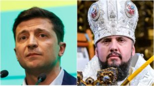 Зеленський зняв звернення релігійних діячів до жителів Донбасу і Криму. Епіфаній відмовився (відео)