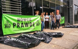 «Бунт проти вимирання» представляє свої постулати владі Вроцлава