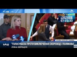 Про виключення депутатів із фракції