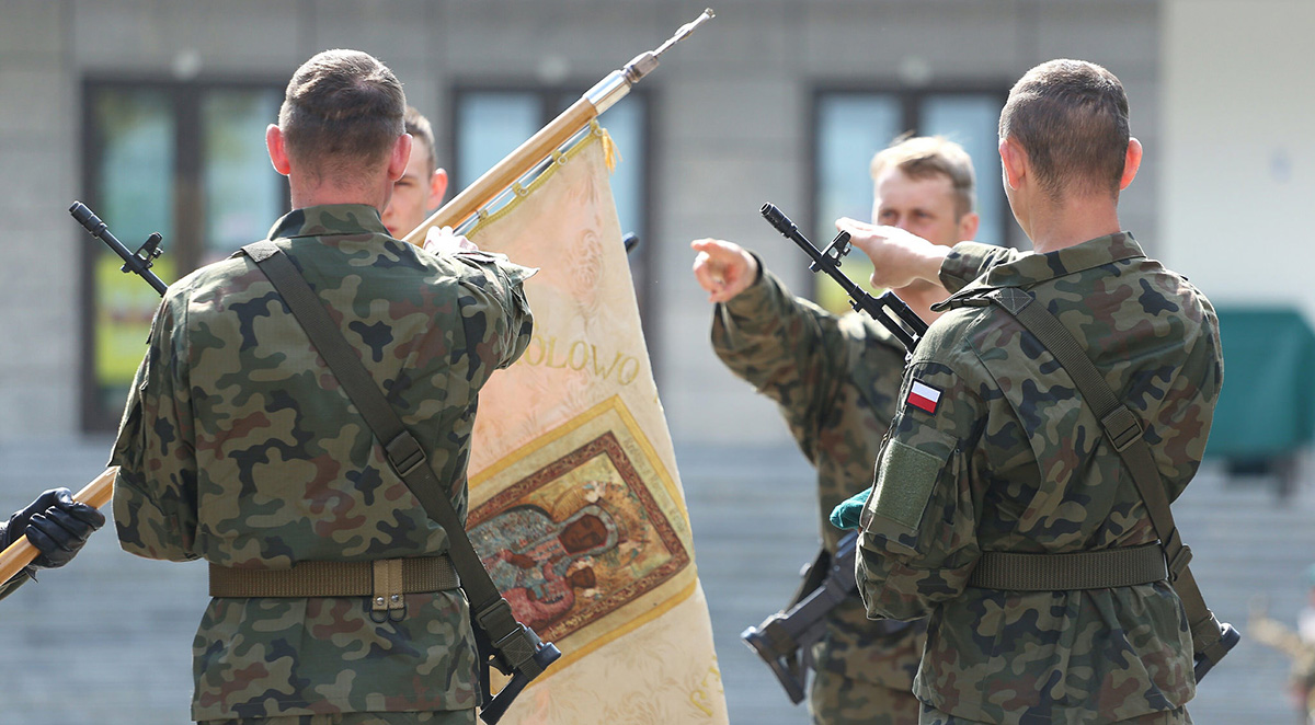 У Ґіжицьку відбулася присяга солдатів територіальної оборони
