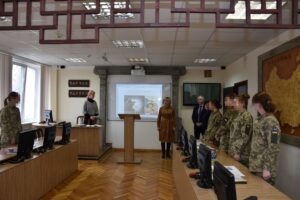 Днями відвідала з робочим візитом Національну Академію СБУ Днями відвідала з робочим візитом Національну Академію СБУ