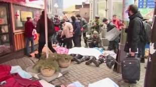 18+ "CZARNY CZWARTEK" 20.02.2014 Majdan - Rewolucja Godności