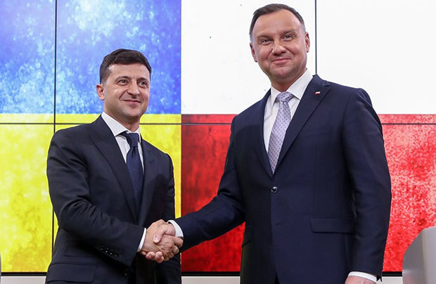 Ukraiński prezydent dziękuje Polsce za opiekę nad zakażonymi koronawirusem Ukraińcami