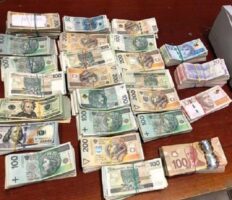 Українець намагався вивезти до Польщі 430 тисяч злотих в поліетиленовому пакеті