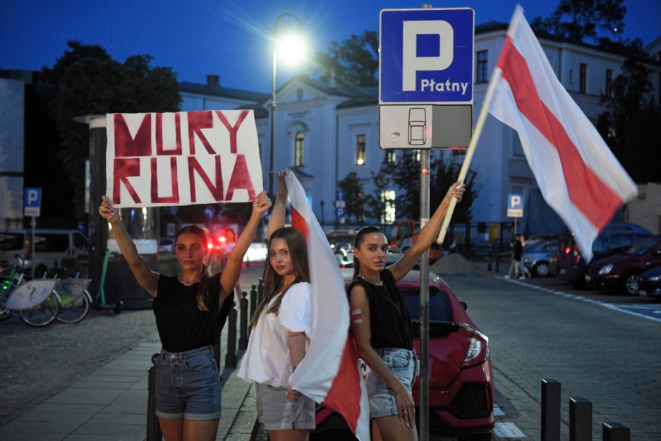 У Варшаві відбувся протест проти Лукашенки