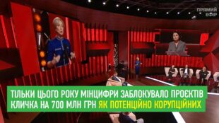 Тільки цього року Мінцифри заблокувало проєктів Кличка на 700 млн грн як потенційно корупційних