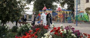 Агата Корнгаусер-Дуда з візитом у Домі Святого Мартіна де Поррес у Фастові