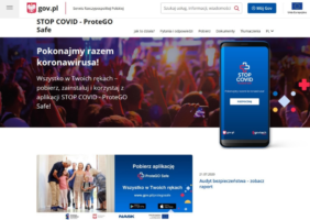 Мобільний додаток STOP COVID – ProteGo Safe допомагає в боротьбі з епідемією