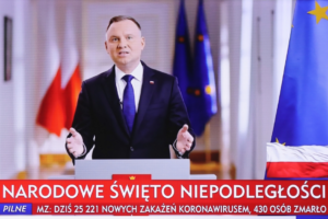 Анджей Дуда виступив із промовою і закликом у 102 річницю Незалежності Польщі