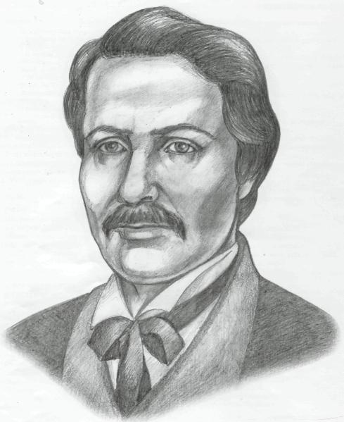 Portrait of Rudansky by O. Ber