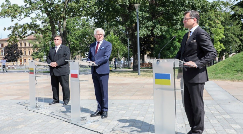 Керівники МЗС Польщі, України та Литви обговорять способи протидії агресії РФ