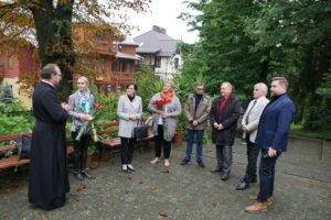 Uszanowanie pamięci Tadeusza Hołówki na Ukrainie