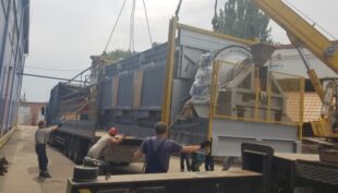 На Донеччині виготовили і відправили замовнику до Польщі барабанну піч