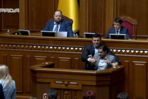 Після бійки: Тищенко і Лерос не каються за дії в Раді
