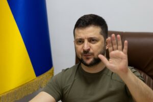 Владимир Зеленский провел видеоконференцию с Анджеем Дудой Владимир Зеленский провел видеоконференцию с Анджеем Дудой