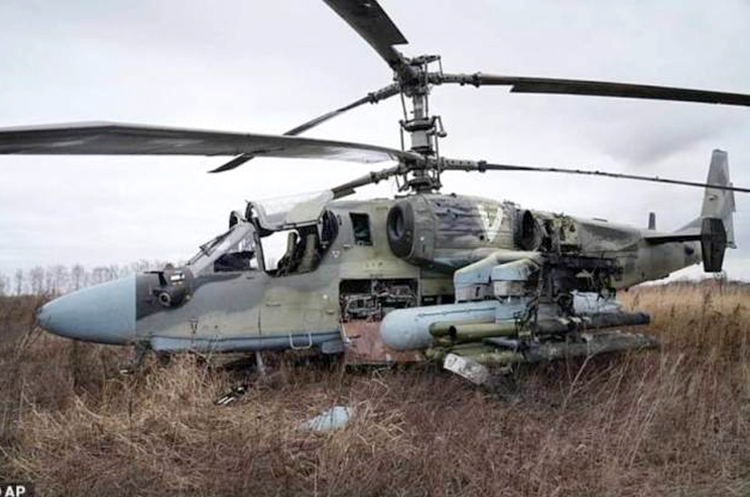 За місяць війни проти України Росія втратила майже 16 000 осіб, понад 230 літаків і гелікоптерів та 4 кораблі й катери – Генеральний штаб ЗС України