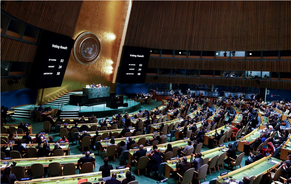 росію виключили з Ради ООН з прав людини