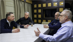 Президенти Польщі та країн Балтії перебувають з візитом у Києві