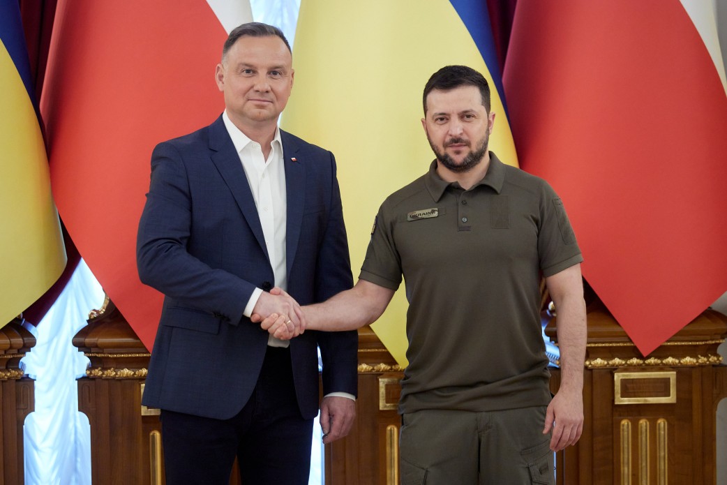 Poland today demonstrates historical level of support for Ukraine - Volodymyr Zelenskyy following the meeting with Andrzej Duda in Kyiv