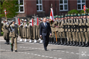 Президент Анджей Дуда подякував польським прикордонникам за їхню службу
