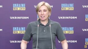 Брифінг Ірини Верещук щодо результатів діяльності Мінреінтеграції за 100 днів війни й подальші плани