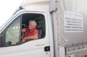 Волонтерство за кермом. Зустріч на польсько-українському кордоні