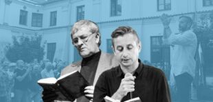 “У вас є ваш голос. Він може звучати тут, в Польщі”. Сергій Жадан з благодійним виступом в Любліні