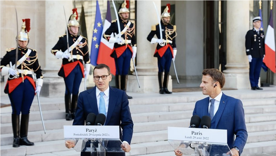Premier Morawiecki w Paryżu. Macron: Polska i Francja starają się zreformować rynek energii