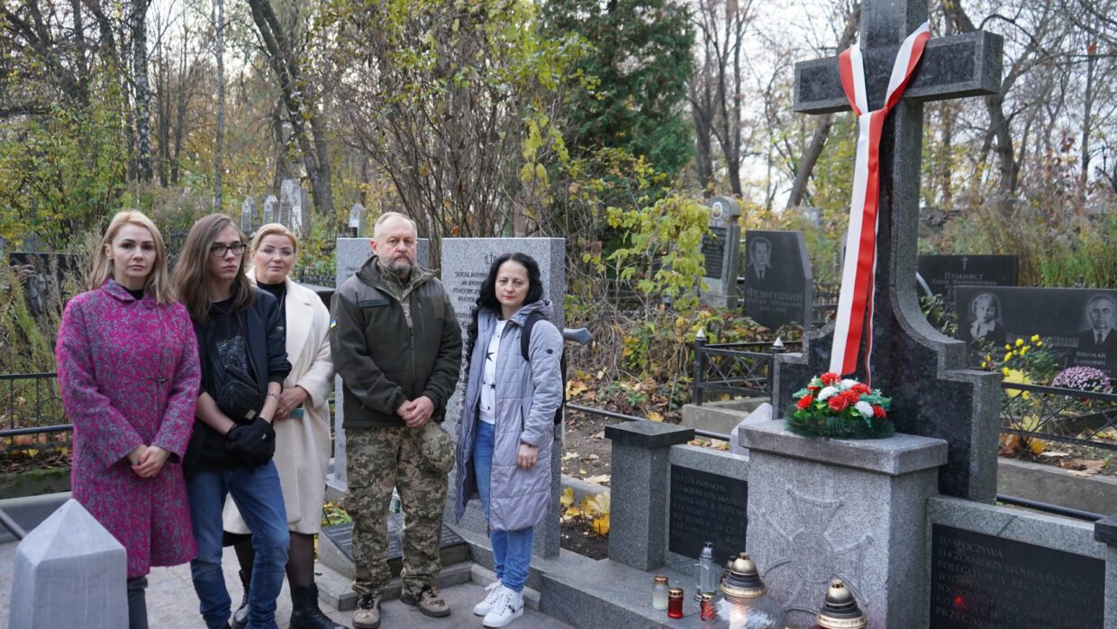 Урочистості Всіх Святих і вшанування пам’яті поляків на Байковому кладовищі в м.Києві