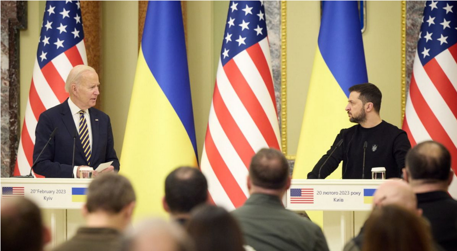 "Wolność jest bezcenna". Joe Biden w Kijowie: będziemy z Ukrainą tak długo, jak będzie trzeba
