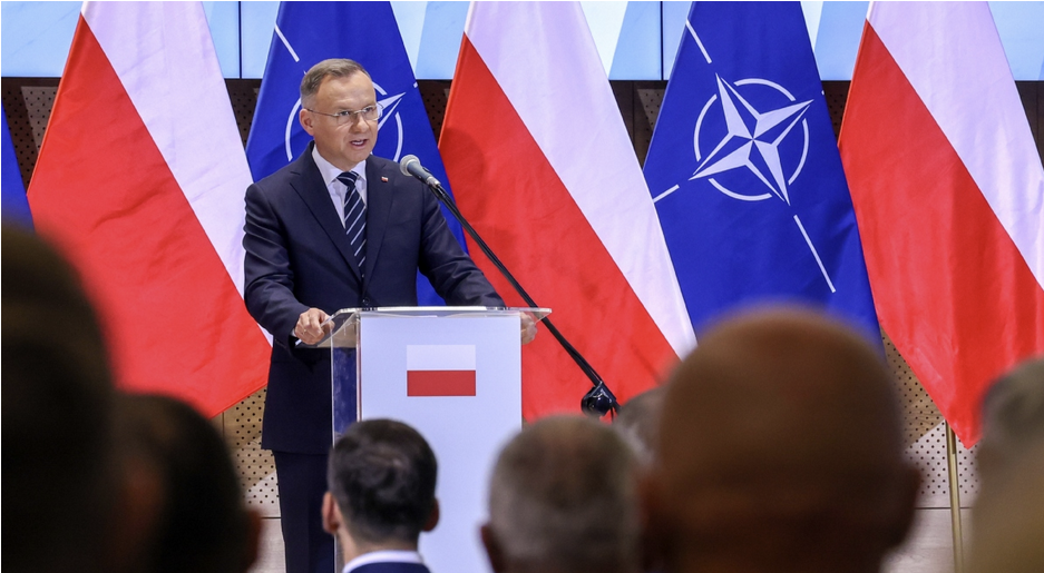 Prezydent Andrzej Duda dla dziennika "Bild": akcesja Ukrainy wzmocniłaby NATO