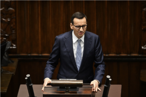 Прем'єр-міністр Матеуш Моравєцький подав заяву про відставку з уряду