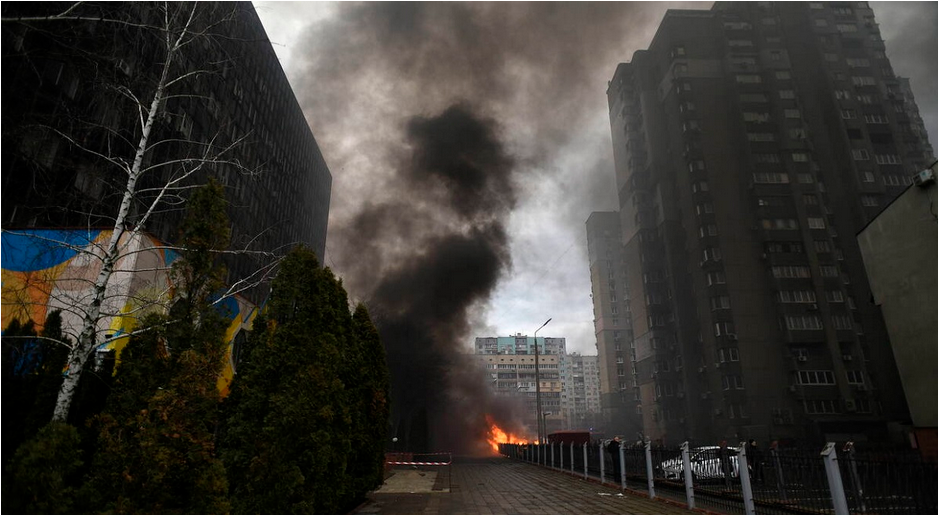 Two strong explosions in central Kyiv