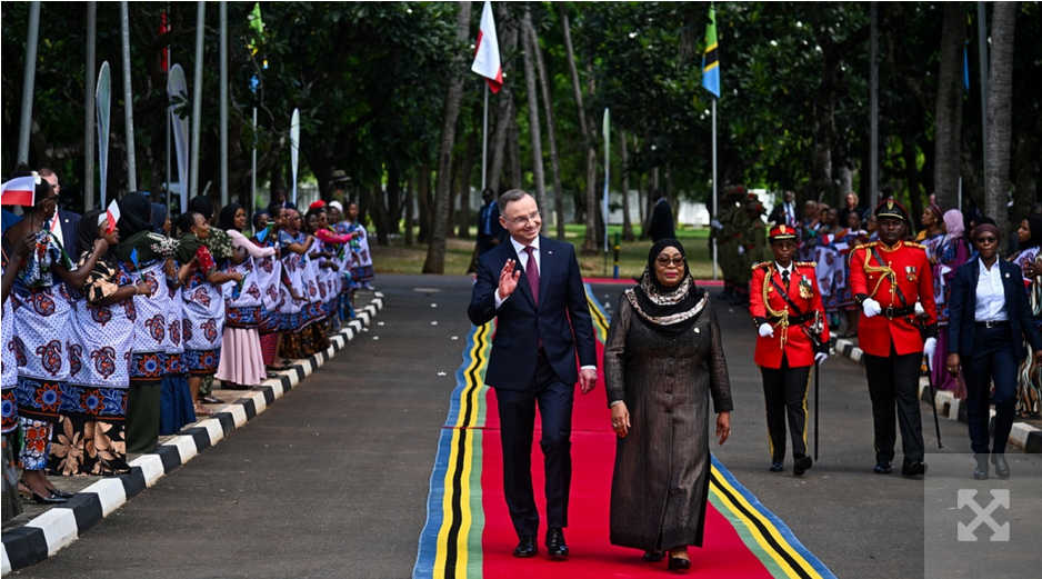 Президент Польши Анджей Дуда начал свой визит в Танзанию