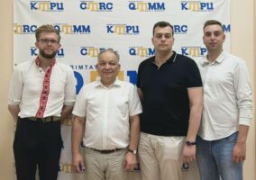 Провів робочу зустріч із народним депутатом України, керівником парламентської групи дружби Україна-Ірландія Святославом Юрашем