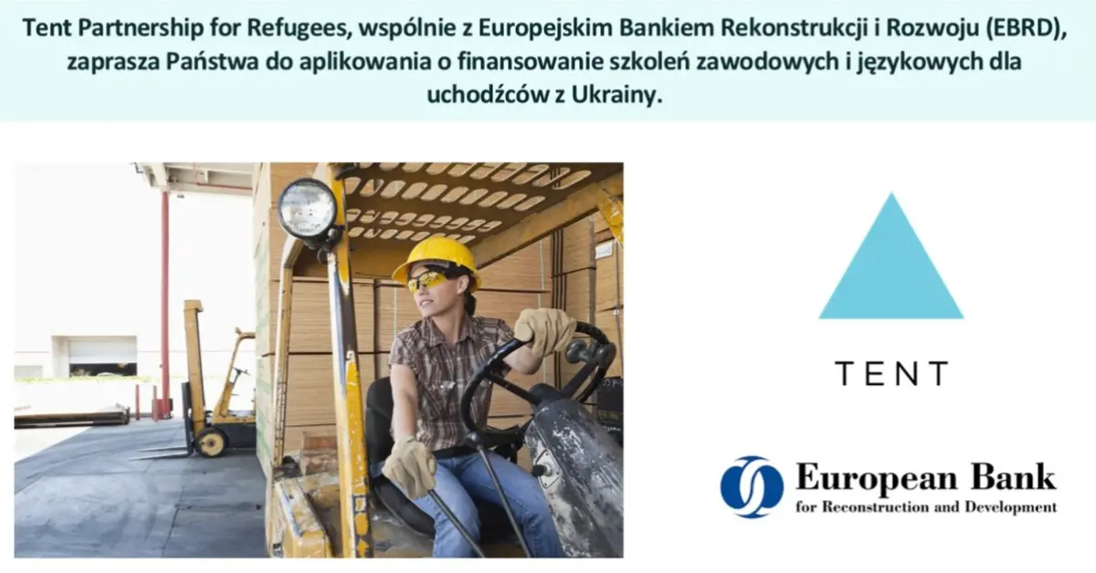 «Партнерство для біженців» разом з Європейським банком реконструкції та розвитку (ЄБРР) запрошує вас подати заявку на фінансування