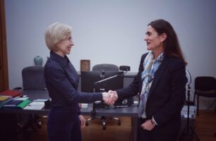 Мала зустріч із новою керівницею команди УВКБ ООН в Україні — пані Бернадетт Кастель-Голлінгсворт